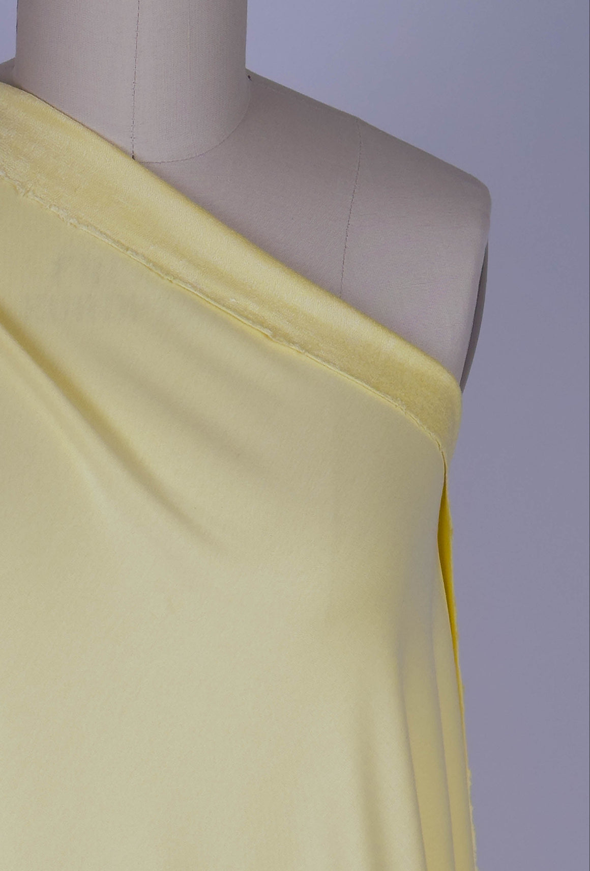 Bamboo Cotton French Terry - Lemonade