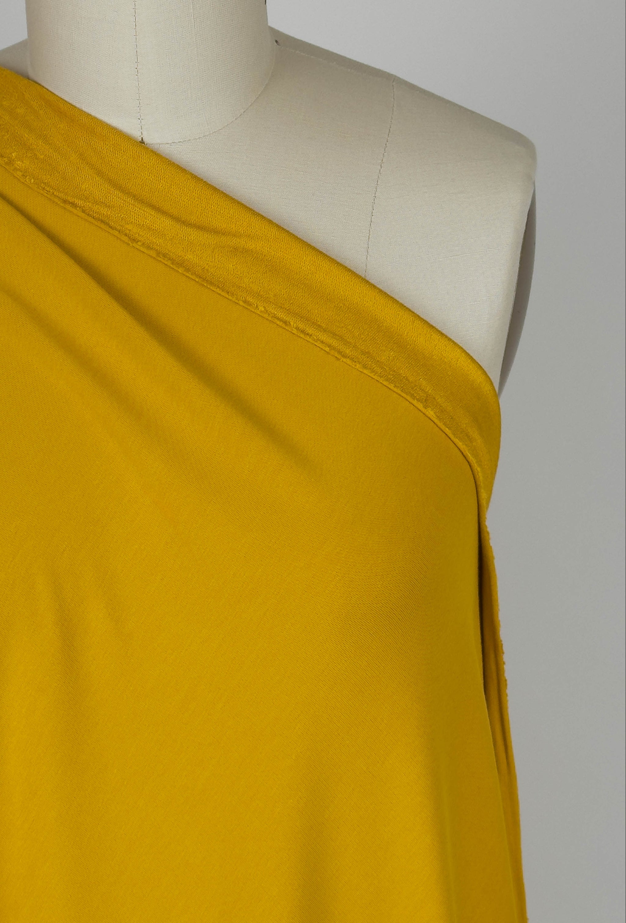 Bamboo Cotton French Terry - Nugget Gold