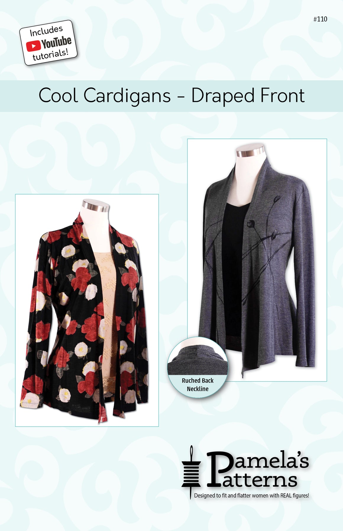#110 - Cool Cardigan Draped Front
