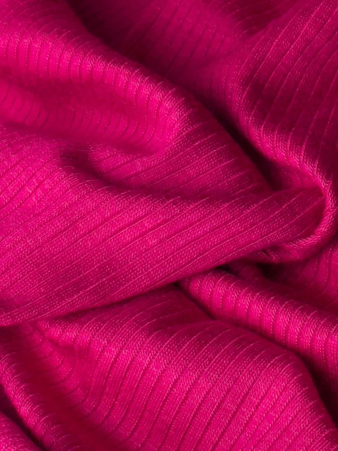 Ribbed TENCEL™ Modal Jersey – Raspberry