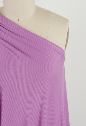 Ribbed TENCEL™ Modal Jersey - African Violet