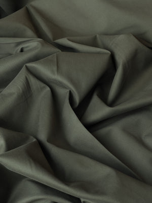 Brushed Cotton Sateen - Jungle (Stretch Woven)