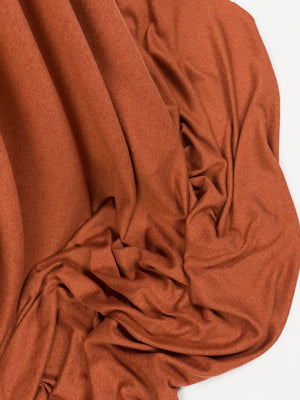 Rayon/Cotton/Modal Sweater Knit - Rust