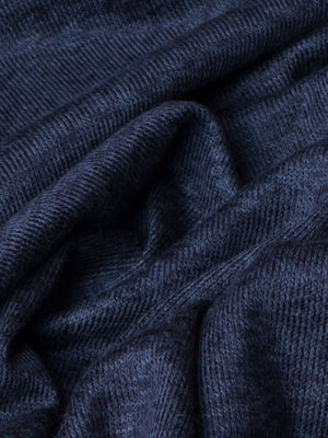 TENCEL™ Lyocell Cotton Modal Sweater Knit - Marine